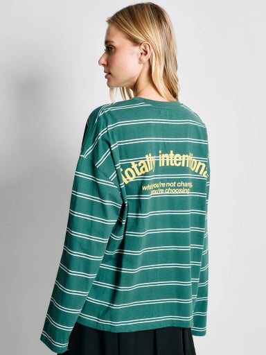 POLERA MUJER INDEX ALGODÓN MANGA LARGA ESTAMPADA - 2