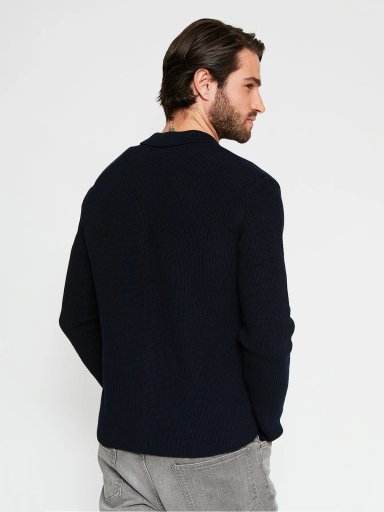 CARDIGAN HOMBRE MARQUIS ALGODÓN TEXTURA - 2