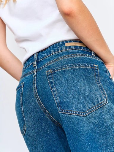 JEANS MUJER INDEX ALGODÓN LAVADO - 5