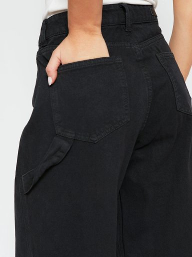 PANTALÓN MUJER INDEX ALGODÓN CORTES - 4