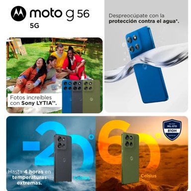 SMARTPHONE MOTOROLA G56 5G 256GB 8GB RAM 50MP 6.7” - 3
