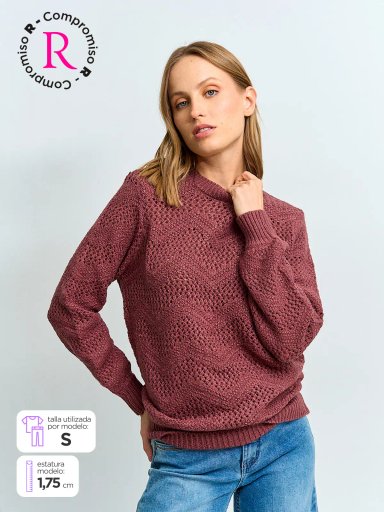 SWEATER MUJER AZIZ  - 1