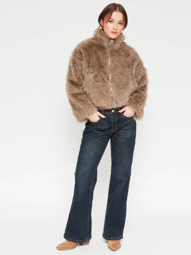 CHAQUETA MUJER INDEX PELUDO - 4
