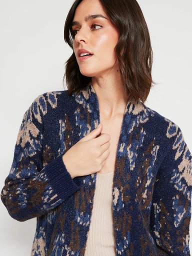 CARDIGAN MUJER TATIENNE FLORES - 3