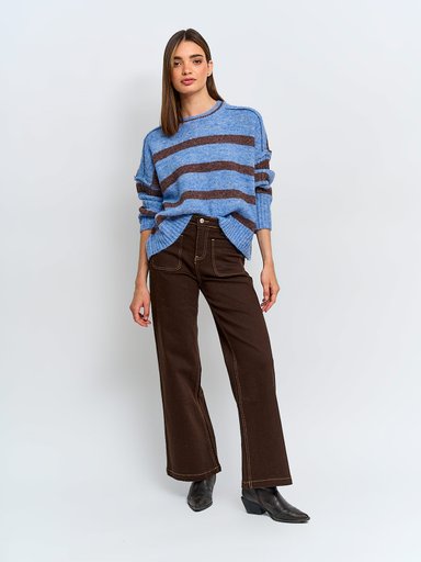 SWEATER MUJER INDEX MANGA LARGA - 4