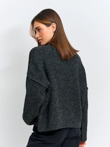 SWEATER MUJER INDEX MANGA LARGA - 2