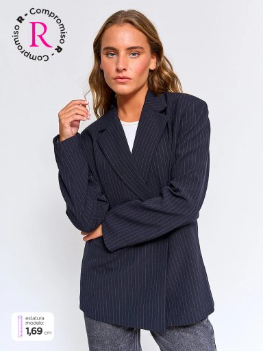 BLAZER MUJER INDEX CORTO SASTRERO - 1