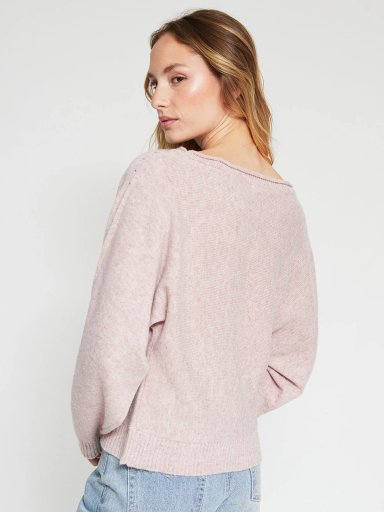 SWEATER MUJER INDEX MANGA LARGA TACHAS - 2