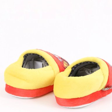 PANTUFLAS NIÑO DISNEY CARS ROJO - 4