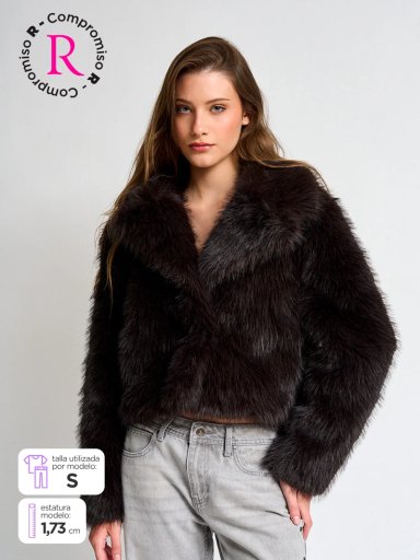 CHAQUETA MUJER INDEX CORTA PELOS - 1