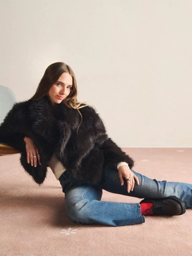 CHAQUETA MUJER INDEX CORTA PELOS - 1