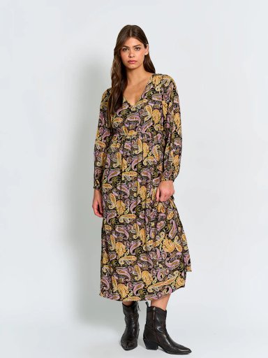 VESTIDO MUJER TATIENNE LARGO ESTAMPADO - 2