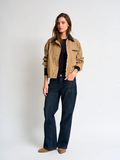 CHAQUETA MUJER INDEX ALGODÓN CORTA COTELÉ - 4