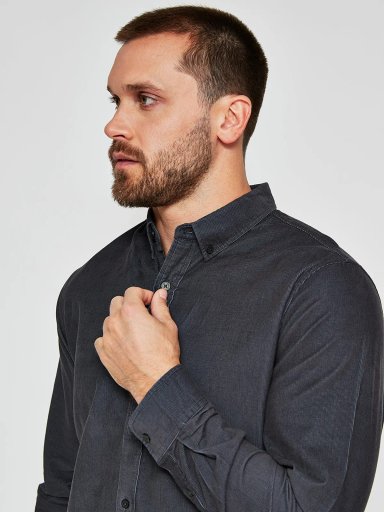 CAMISA HOMBRE MARQUIS MANGA LARGA COTELÉ - 3