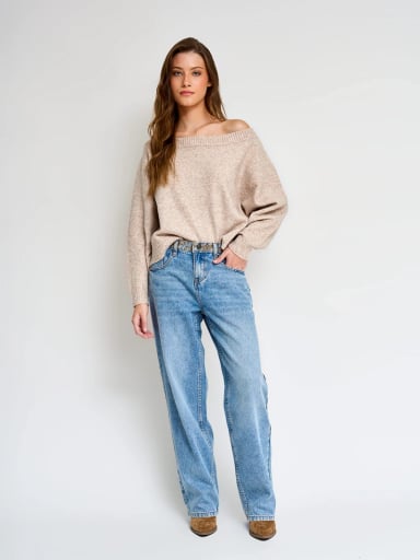 SWEATER MUJER INDEX MANGA LARGA - 4