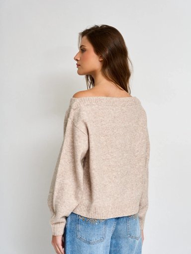 SWEATER MUJER INDEX MANGA LARGA - 2