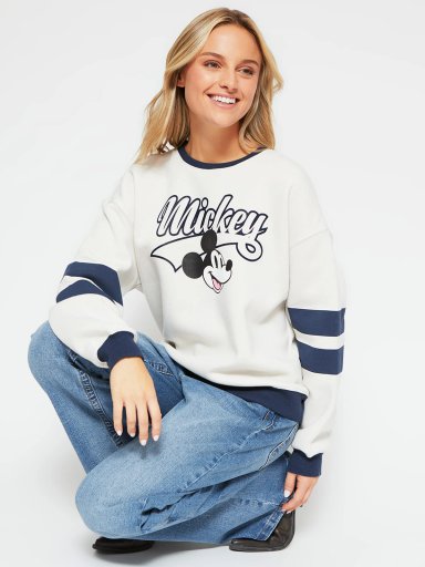 POLERÓN MUJER INDEX ALGODÓN MANGA LARGA MICKEY - 4