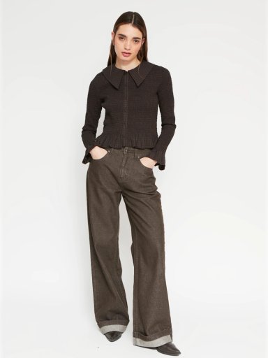 BLUSA MUJER BARBADOS ALGODÓN CUELLO BOBO PANAL - 4