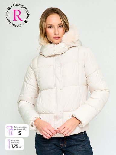 PARKA MUJER INDEX PUFFA CORTA PELOS - 1