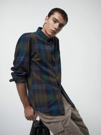 CAMISA MANGA LARGA HOMBRE SFERA - 1