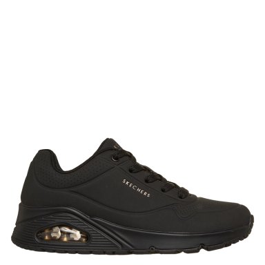 ZAPATILLAS MUJER SKECHERS ESCOLARES NEGRO UNO - 1