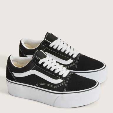 ZAPATILLAS MUJER VANS UBRANAS NEGRO UA OlD SKOOL STACKFORM - 2