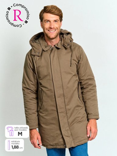 CHAQUETA HOMBRE MARQUIS ALGODÓN LARGA - 1