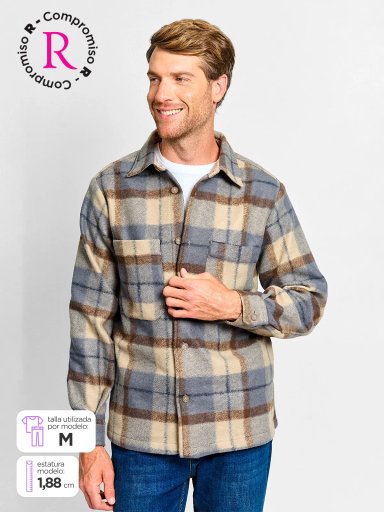 CHAQUETA HOMBRE MARQUIS CUADROS - 1
