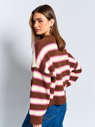 SWEATER MUJER INDEX MANGA LARGA OVERSIZE - 2