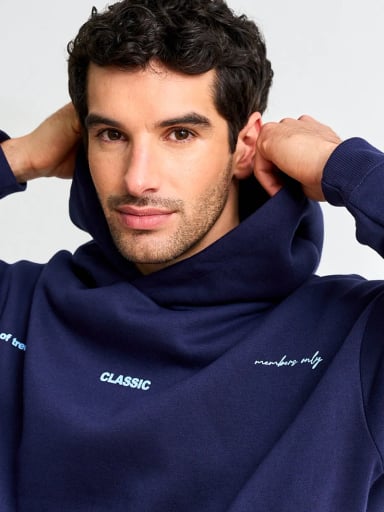 POLERÓN HOMBRE INDEX ALGODÓN HOODIE - 3