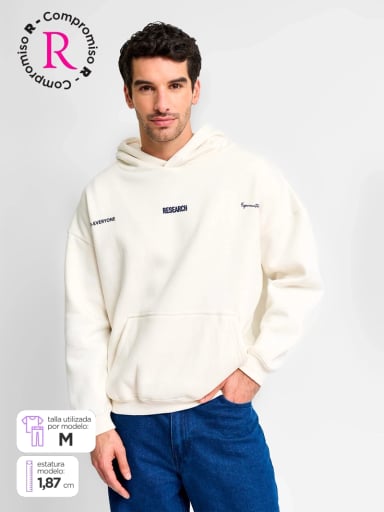 POLERÓN HOMBRE INDEX ALGODÓN HOODIE - 1