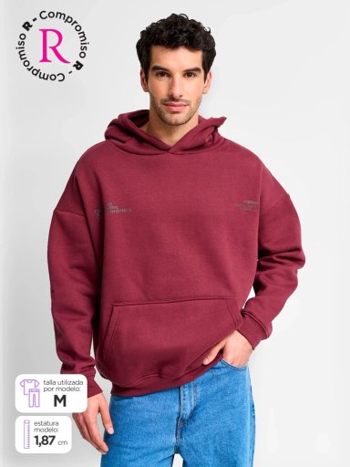 POLERÓN HOMBRE INDEX ALGODÓN HOODIE - 1