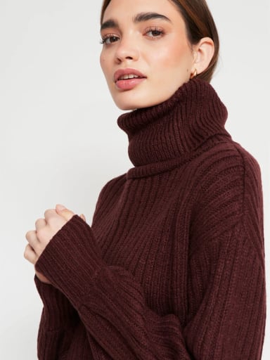 SWEATER MUJER INDEX CUELLO ALTO MANGA LARGA - 3