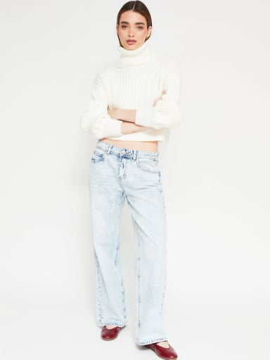 SWEATER MUJER INDEX CUELLO ALTO MANGA LARGA - 4