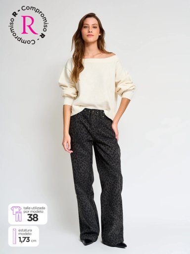 JEANS MUJER INDEX ALGODÓN DISEÑO - 1