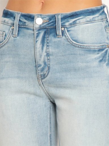 JEANS MUJER WADOS ALGODÓN FLARE TIRO ALTO - 5