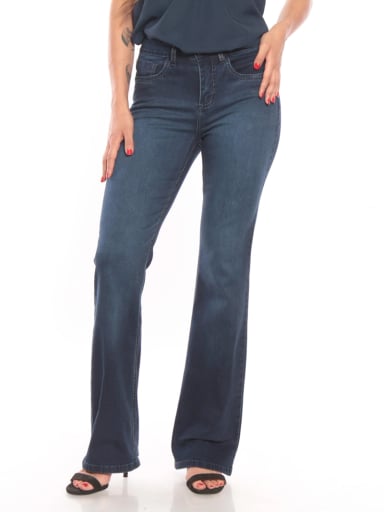 JEANS MUJER WADOS ALGODÓN RECTO TIRO MEDIO - 2
