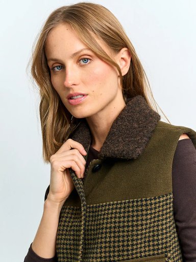 CHAQUETA MUJER BARBADOS SIN MANGAS - 3