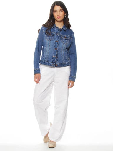 CHAQUETA MUJER WADOS ALGODÓN MANGA LARGA ABOTONADA DENIM - 2