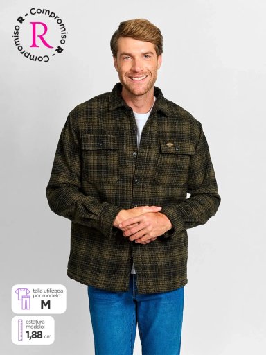 CHAQUETA HOMBRE ROBERT LEWIS ALGODÓN CHIPORRO - 1