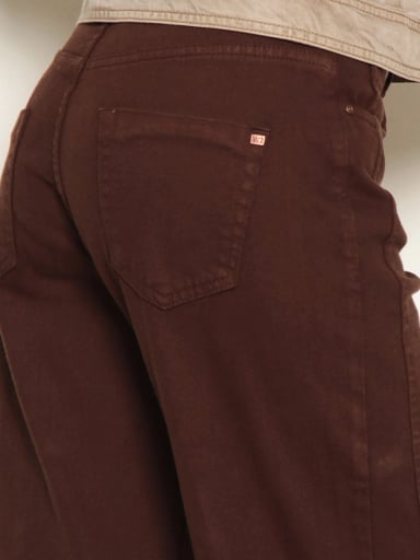 JEANS MUJER WADOS ALGODÓN WIDE TIRO MEDIO - 6