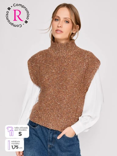 SWEATER MUJER MARQUIS SIN MANGAS - 1