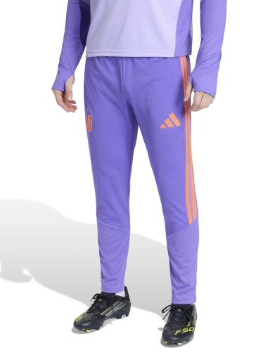 PANTALÓN DE BUZO FÚTBOL HOMBRE ADIDAS UNIVERSIDAD DE CHILE ENTRENAMIENTO TIRO26 MORADO - 1