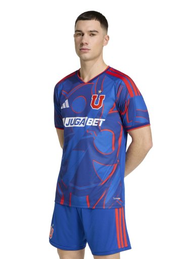 CAMISETA DE FÚTBOL HOMBRE ADIDAS UNIVERSIDAD DE CHILE 26 LOCAL AZUL - 1