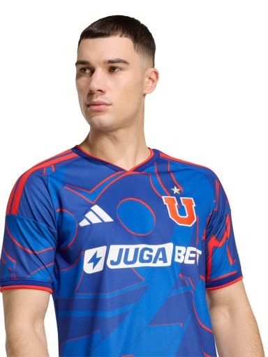 CAMISETA DE FÚTBOL HOMBRE ADIDAS UNIVERSIDAD DE CHILE 26 LOCAL AZUL - 4