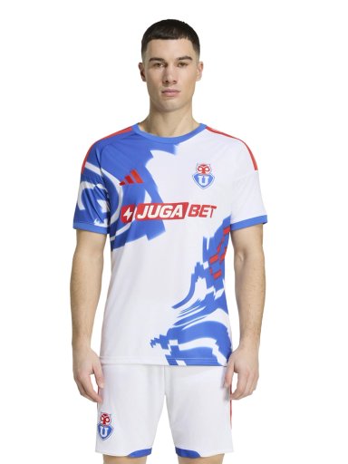 CAMISETA DE FÚTBOL HOMBRE ADIDAS UNIVERSIDAD DE CHILE 26 VISITA BLANCO - 1