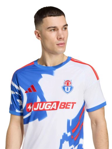 CAMISETA DE FÚTBOL HOMBRE ADIDAS UNIVERSIDAD DE CHILE 26 VISITA BLANCO - 4