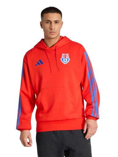 POLERÓN FÚTBOL HOMBRE ADIDAS UNIVERSIDAD DE CHILE 26 ROJO - 1