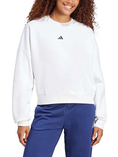POLERON MUJER ADIDAS ALGODÓN MANGA LARGA - 1