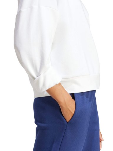 POLERON MUJER ADIDAS ALGODÓN MANGA LARGA - 5